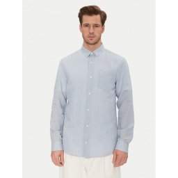 Calvin Klein Риза K10K114488 Светлосиньо Regular Fit