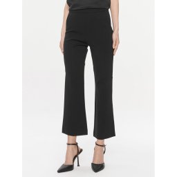 Max Mara Leisure Текстилни панталони Glasgow 2416781017 Черен Regular Fit