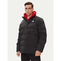 adidas Пухено яке Helionic HG8700 Черен Regular Fit