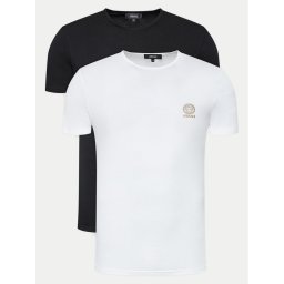 Versace Комплект тениски AU10193 Цветен Slim Fit