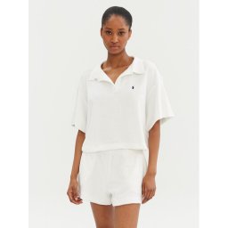 Polo Ralph Lauren Пижама 21556375 Бял Regular Fit