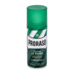 PRORASO Green Shaving Foam пяна за бръснене с ментол и евкалипт 100 ml за мъже