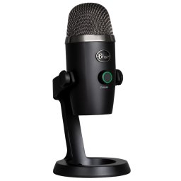 Микрофон Logitech Blue Yeti Nano (988-000205), кондензаторен, 24-bit/48kHz, USB, черен