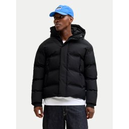 Jack & Jones Зимно яке Fusion 12285919 Черен Regular Fit