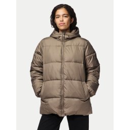 Pieces Зимно яке Maddie 17150938 Бежов Relaxed Fit