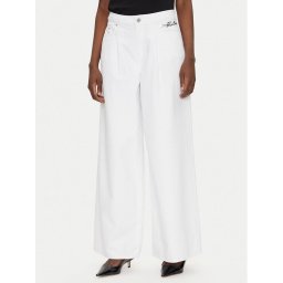 KARL LAGERFELD Дънки A2W10158 Бял Wide Leg