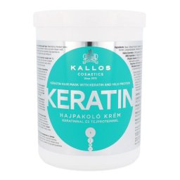 Kallos Cosmetics Keratin регенерираща маска за коса с кератин 1000 ml за жени