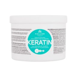 Kallos Cosmetics Keratin регенерираща маска за коса с кератин 500 ml за жени