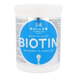 Kallos Cosmetics Biotin маска за стимулиране растежа на косата 1000 ml за жени
