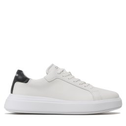 Сникърси Calvin Klein Low Top Lace Up Lth HM0HM01016 Бял