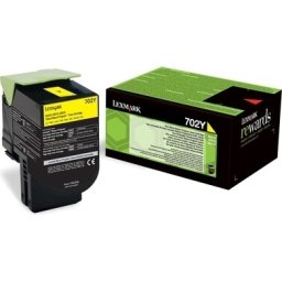 Консуматив Lexmark 702Y Yellow Return Program Toner Cartridge