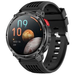 Смарт часовник HT33 1.7" IPS - Bluetooth, Пулс, Кръвно налягане, Сън, Дишане, LED Осветяване (6 Цвята)