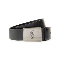 Polo Ralph Lauren Мъжки колан 36mm Pp Plaque Belt 405691693001 Черен