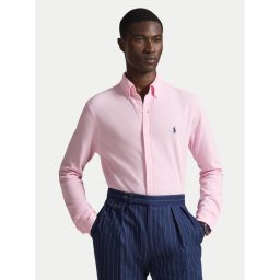 Polo Ralph Lauren Риза 710654408101 Розов Slim Fit