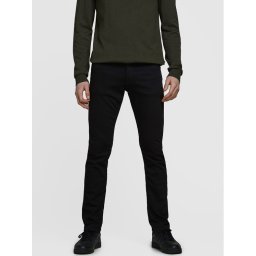 Jack & Jones Дънки Glenn Felix 12113450 Черен Slim Fit