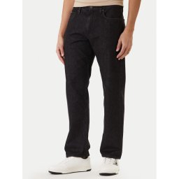 Guess Jeans Дънки M5YA1B D6571 Черен Straight Fit