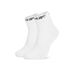 Reebok Къси чорапи R0400-SS24 (1-pack) Бял