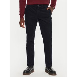 Tommy Hilfiger Текстилни панталони MW0MW32932 Тъмносин Regular Fit