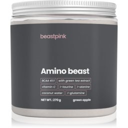 BeastPink Amino Beast подобряване на растежа на мускулите за жени вкус Green Apple 270 гр.