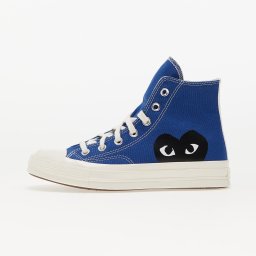 Сникърси Converse x Comme des Garçons PLAY Chuck 70 Hi Blue/ Black/ Egret EUR 41.5