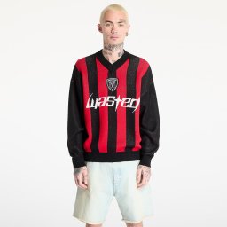 Пуловер Wasted Paris M Blade Sweater Black/ Fire Red M