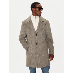 Guess Вълнено палто M4BL14 WGGF0 Бежов Regular Fit