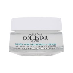 Collistar Pure Actives (Attivi Puri) Hyaluronic Acid + Ceramides Aquagel хидратиращ и лифтинг гел за лице 50 ml за жени