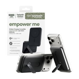 Външна батерия empower by PanzerGlass empower Bank w. Rotate Stand 5000mAh - Черна