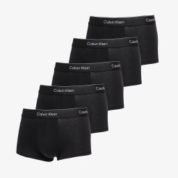 Боксерки Calvin Klein Icon Cotton Stretch Low Rise Trunk 5-Pack Black M
