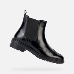 Дамски черни боти Geox Walk Pleasure