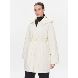 Tommy Hilfiger Преходно яке WW0WW40469 Екрю Relaxed Fit