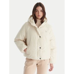 Guess Зимно яке V5BL07 WGLW2 Екрю Relaxed Fit