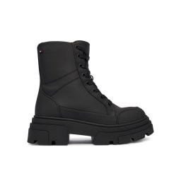 Tommy Hilfiger Зимни обувки Tommytech Water Repellent Laceup FW0FW09161 Черен