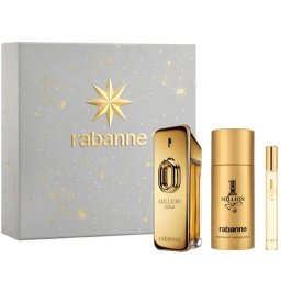 Paco Rabanne Million Gold Комплект (EDP 100ml + Deo Spray 150ml + EDP 10ml) за Мъже