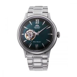 Orient RA-AG0026E Мъжки часовник - Спортно-елегантен, Автоматичен, Зелен циферблат, Отвор, Неръждаема стомана