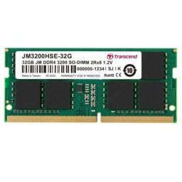 Памет 32GB DDR4 3200Mhz, SO-DIMM, Transcend JM3200HSE-32G, 1.2V