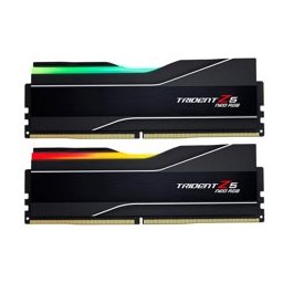Памет 32GB(2x16GB) DDR5 6000 MT/s, G.SKILL Trident Z5 Neo CL26 RGB Black, F5-6000J2636H16GX2-TZ5NR, 1.45V
