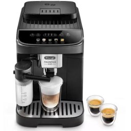 Кафе автомат DeLonghi Magnifica Evo ECAM 290.61.B, 1450W, 6 вида напитки, 15 бара, Кана за мляко, С-ма LatteCrema, Мелачка с 13 настр, Черeн