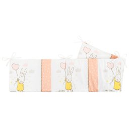Обиколник с вата KikkaBoo - Rabbits in Love, 210 сm
