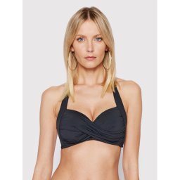 Seafolly Горнище на бански S.Collective Twist 30806-942 Черен