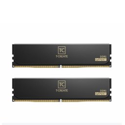 Памет 32GB(2x16GB) DDR5 6000 MT/s, Team Group T-CREATE EXPERT Black, CTCED532G6000HC30DC01, 1.35V