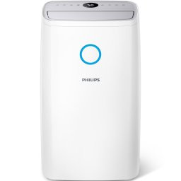Обезвлажнител на въздух Philips DE3306/11, 258W, 4l резервоар, 3 скорости, таймер, подходящ за помещения с площ до 150m², бял