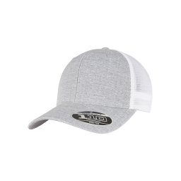 110 Mesh 2-Tone Cap melange Silver/White