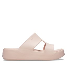 Чехли Crocs Getaway Platform H-Strap 209409 Екрю