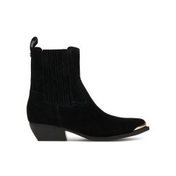 Guess Каубойски обувки FLTLN2 SUE10 Черен