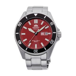 Orient RA-AA0915R Мъжки часовник - Спортен, Автоматичен, Червен циферблат, 20 ATM, Въртящ се безел, Стомана, Sports