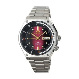 Orient RA-AA0B02R Мъжки часовник - Спортно-елегантен, Автоматичен, 22 камъка, Черно-розов циферблат, Ден и дата