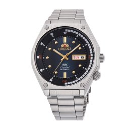 Orient RA-AA0B03L Мъжки часовник - Спортно-елегантен, Автоматичен, Черно-син циферблат, Ден и дата, Стомана