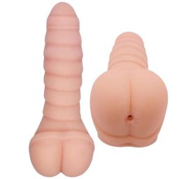 Мастурбатор - пенис удължител и удебелител с вибрации "STRONGER MAN" 22 см