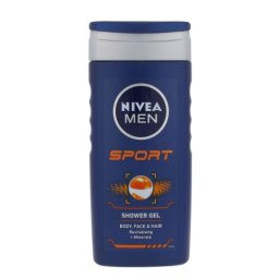 Nivea Men Sport душ гел за коса и тяло 250 ml за мъже